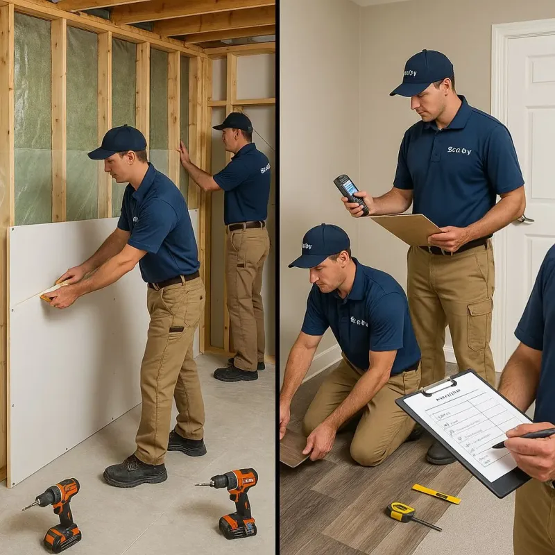 Repairs and Reconstruction process in Camp Pendleton North, CA