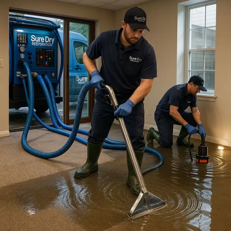 Water Extraction and Removal process in Camp Pendleton North, CA
